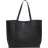 Dreubea Soft Faux Leather Tote Bag - Black