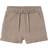 Lil'Atelier Kid's Regular Fit Sweatshorts - Mocha Meringue