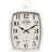 Menterry Retro Large Old-Fashioned Vintage Design White Wall Clock 10.2cm