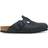 Birkenstock Boston Natural Leather Felt - Black