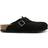 Birkenstock Boston Suede Leather - Black