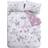 Catherine Lansfield Scatter Butterfly Duvet Cover Purple, Grey (230x220cm)