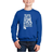 LA Pop Art Kid's Sweet Home Alabama Word Art Crewneck Sweatshirt - Royal