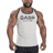 Gasp Ribbed T-Back - Grey Melange