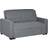 Homcom Pull Out Grey Sofa 154cm 2 Seater