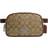 Coach Pace Belt Bag in Signature Canvas - Silver/Khaki/Saddle