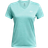 Under Armour Women's Tech Twist V-Neck Short Sleeve T-shirt - Radial Turquoise/White