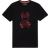 Psycho Bunny Mens Apple Valley Graphic Tee - Black