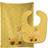 Caroline's Treasures Giraffe Baby Bib & Burp Cloth