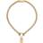 Dolce & Gabbana Marina Cord Necklace - Gold/Palladium/Beige