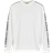 Armani Exchange Men's Long Sleeve Logo Tape Fleece Sweatshirt - White