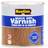Rustins Quick Dry Varnish Wood Protection Clear 0.25L