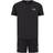 Emporio Armani Dynamic Athlete T-shirt And Shorts Set - Black