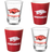 Evergreen Enterprises Arkansas Razorbacks Shot Glass 5.9cl 4pcs