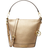 Michael Kors Townsend Small Shoulder Bag In Metallic Leather - Pale Gold