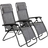 VonHaus Zero Gravity 2-pack Reclining Chair