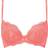 Ann Summers Sexy Lace Planet Padded Plunge Bra - Coral