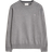 Gant Classic Crew Neck Sweater - Dark Grey Melange