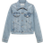 Mango Vicky Denim Jacket - Light Blue