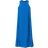 Reiss Dina Tie Neck Column Maxi Dress - Cobalt Blue