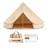 VEVOR Canvas Bell Tent 3m