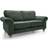 Abakus Direct Ingrid Loveseat Green Sofa 194cm 2 Seater