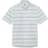 Quiksilver Big Kid's Oxford Stripe Classic Short Sleeve Shirt - Grey Violet