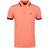 HUGO BOSS Paddy Contrast Stripes and Logo Piqué Polo Shirt - Light Orange