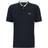 Hugo Boss Paddy Stretch 3d Stripe Collar Polo Shirt - Dark Blue