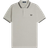 Fred Perry The Twin Tipped Polo Shirt - Limestone/Black