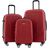 Travelers Club Hardside Expandable Luggage - Set of 3