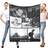 Customised Blankets White, Black (120x80cm)