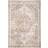 Loomed Traditional Medallion Bordered Beige 200x290cm