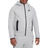 Nike Kid's Sportswear Tech Fleece Full Zip Hooded Jacket - Dark Gray Heather/Black/Black