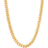 Italian Gold Men's Solid Chain Necklace - Gold