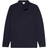 Sunspel Riviera Long Sleeve Polo Shirt - Navy