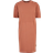 Urban Classics Organic Oversized Slit Tee Dress - Terracotta