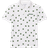 Lacoste Boy's Printed Cotton Piqué Polo Shirt - White/Green