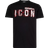 DSquared2 Icon Logo Print T-shirt - Black