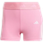 Adidas Women's Hyperglam 3" Leggings - Bliss Pink/White