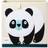 3 Sprouts Panda Storage Box