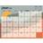 TF Publishing 2025 Desk Pad Blotter Calendar