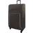 Infinity Leather Soft Extra Large Light Travel Suitcase 89cm