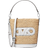 Michael Kors Townsend Small Straw Messenger Bag - Nat/Opticwht