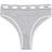 PINK Logo Cotton Brazilian Panty - Heather Medium Grey