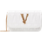 Versace Virtus Mini Shoulder Bag - Optical White