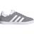 Adidas Junior Gazelle Shoes - Grey Three/Cloud White/Gold Metallic