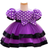 Shein Baby Girl Polka Dot Tulle Dress With Bubble Sleeves And Bow Decoration