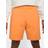 Nike Solo Swoosh Fleece Shorts - Vivid Orange/White