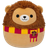 Jazwares Squishmallows Harry Potter Gryffindor Lion 25cm